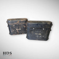 Lot de deux boîtes de piles US ww2 CS-39