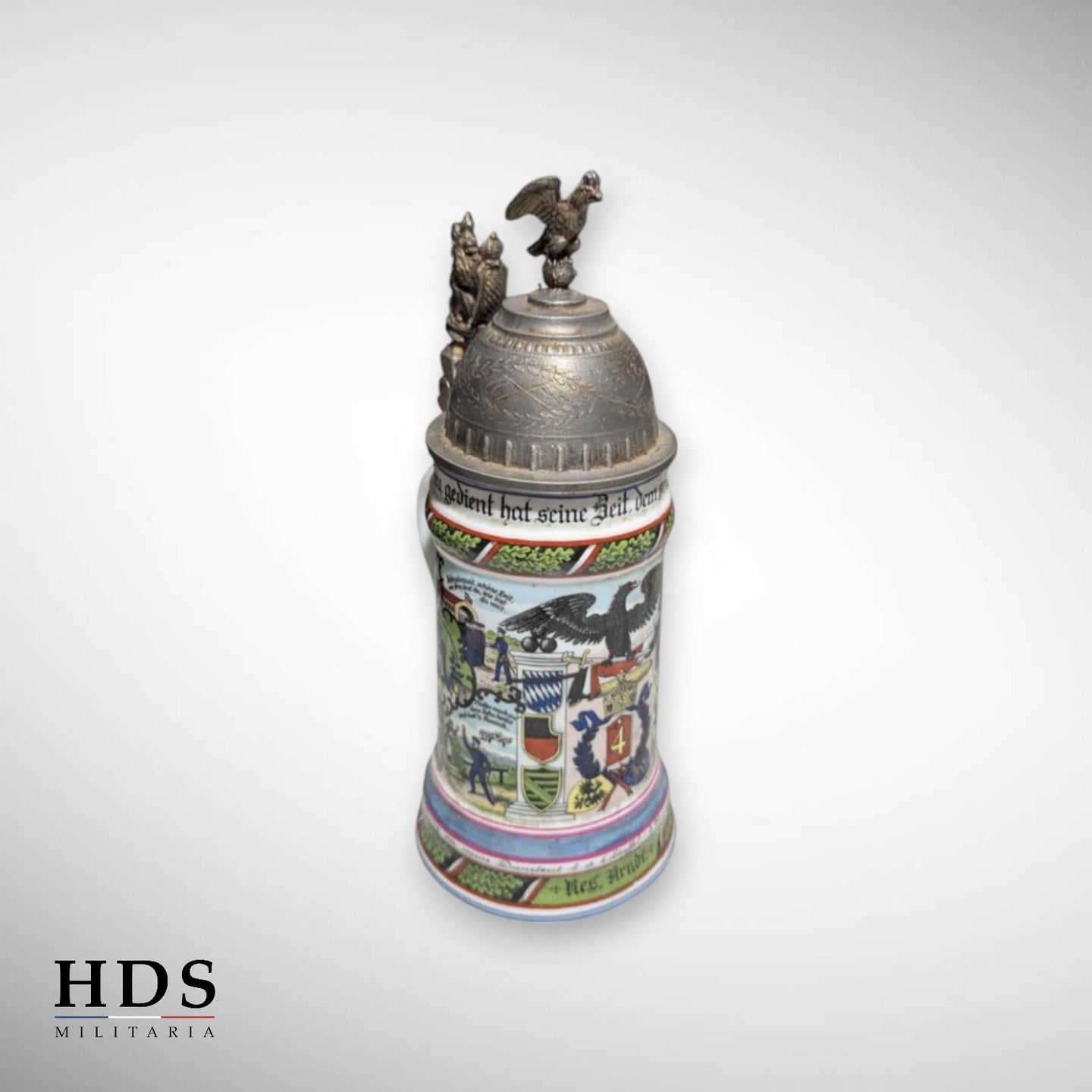 German reservist tankard ww1 observation balloon