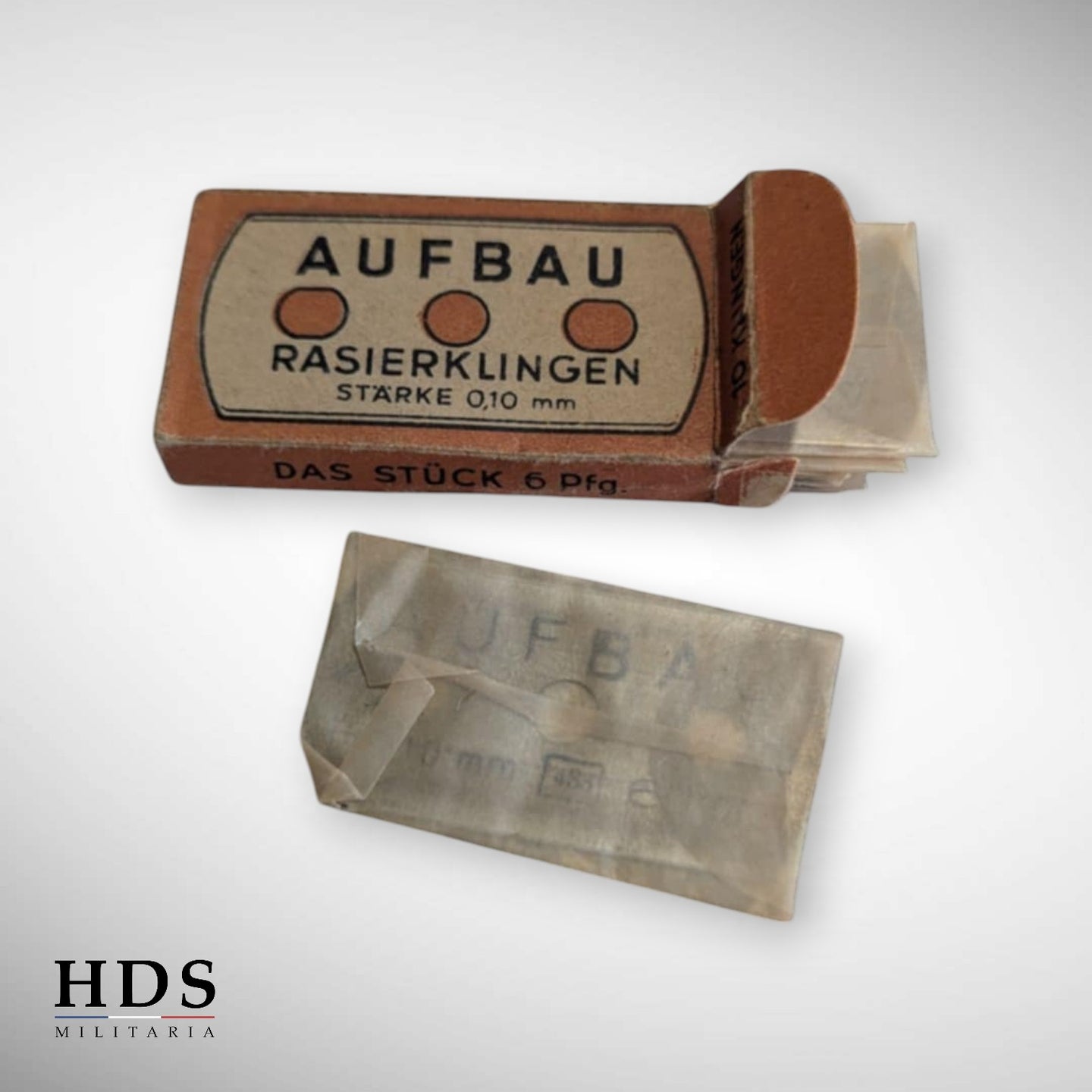 Paquet de lames de rasoir allemand ww2