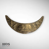 Plaque commémorative casque Adrian ww1