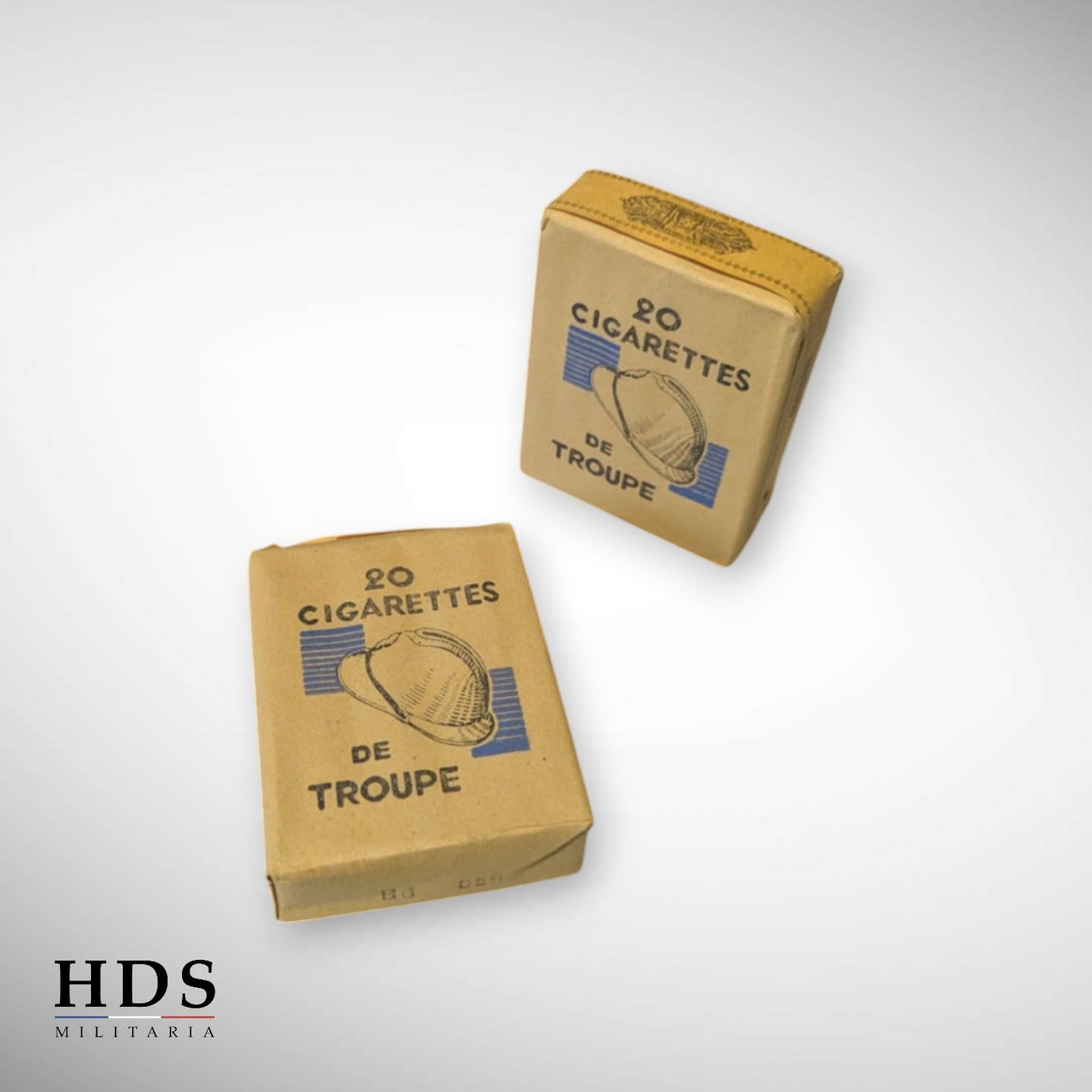 Paquet de cigarettes de troupe 50's