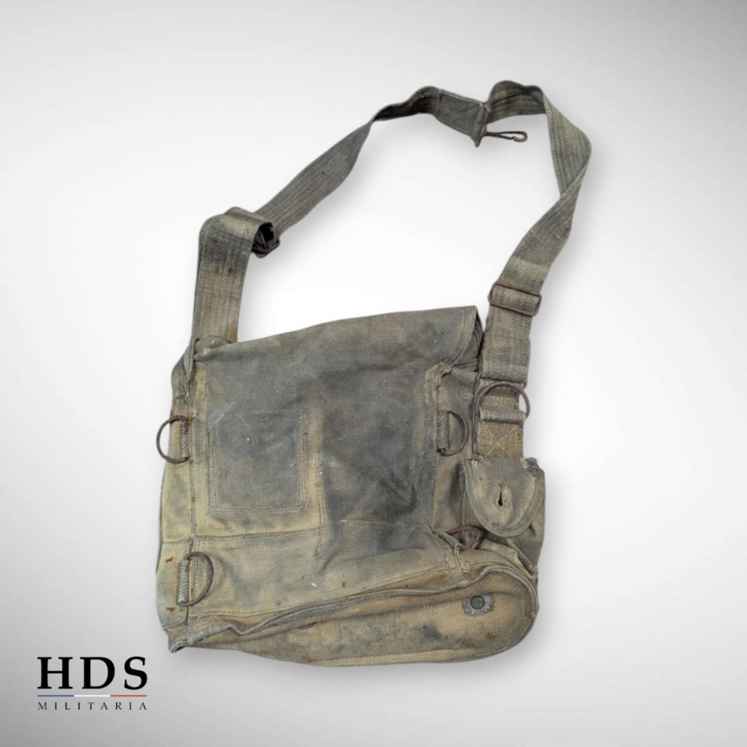 Musette masque à gaz Français ANP31 ww2