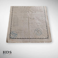 Certificat de bonne conduite 42 RI Belfort 1895