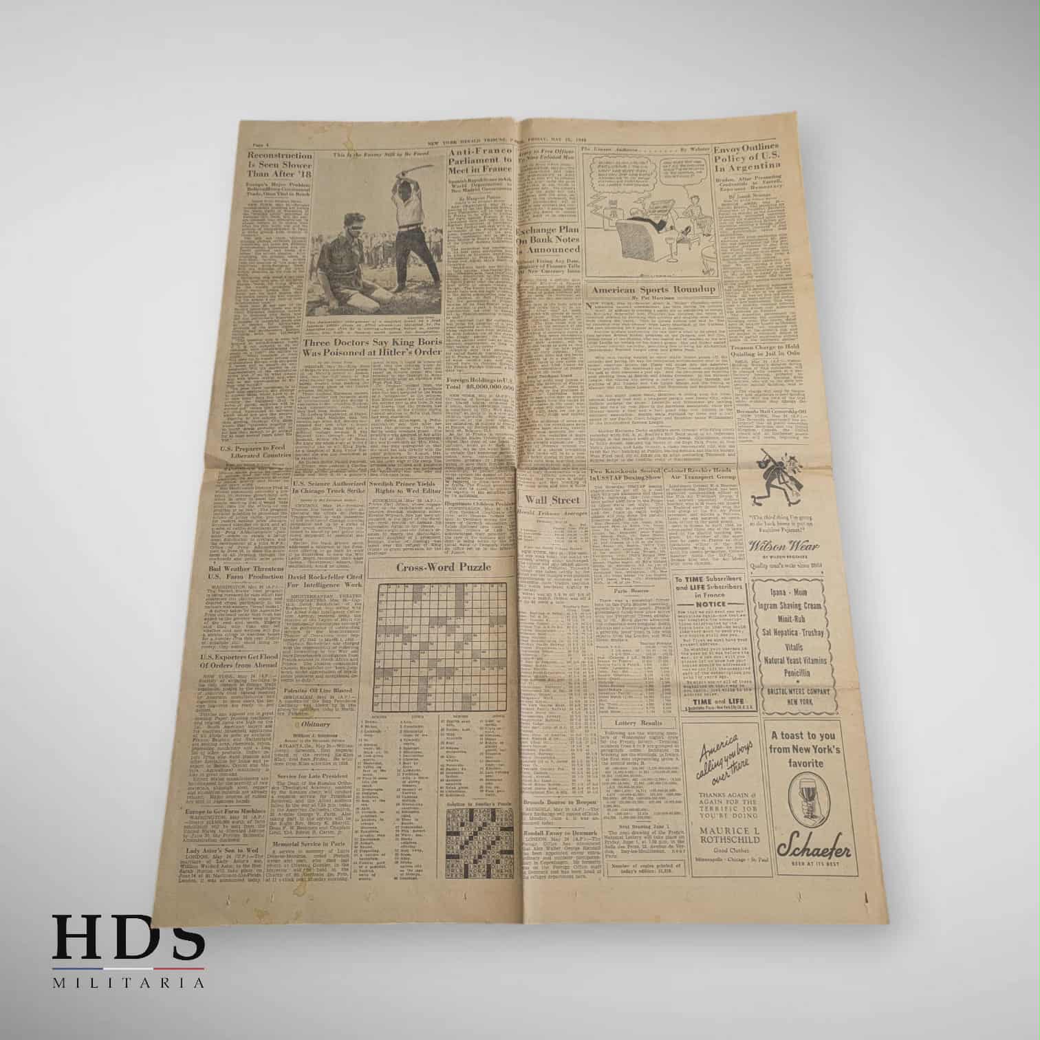 Journal US ww2 Marine's au Japon Mai 1945