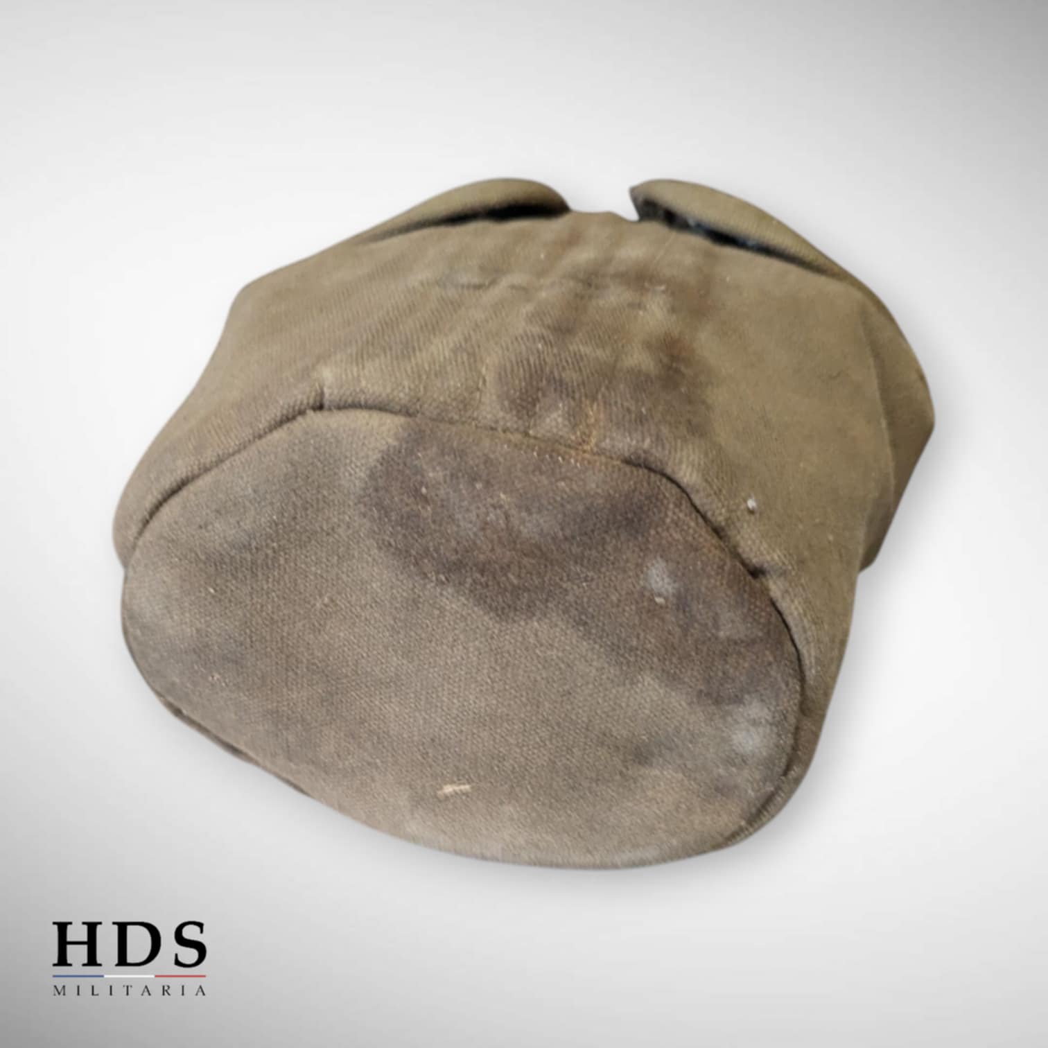 Gourde US ww2 complète housse od3 1943 Vosges