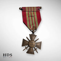 Médaille de la Croix de guerre 1914 - 1918 Citation ww1
