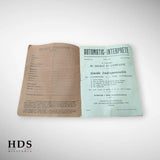 Dictionnaire Français Anglais Allemand du soldat en campagne ww1
