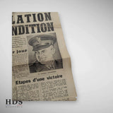 Journal Libé Soir 8 Mai 1945 Capitulation Allemande