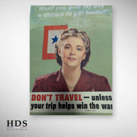 Affiche US ww2 effort de guerre Octobre 1944