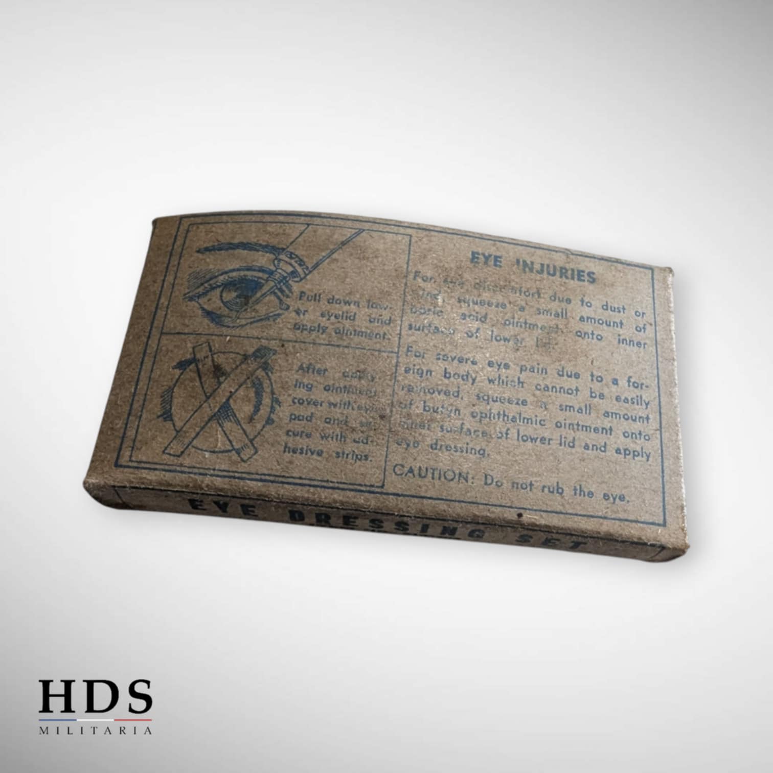 Pansement US ww2 Eye Dressing Set
