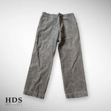 Pantalon velours côtelé brun type FFI ww2