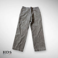 Pantalon velours côtelé brun type FFI ww2