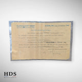 Ausweiss allemand ww2 Belfort - Vosges