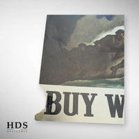 Affiche US ww2 Buy War Bonds