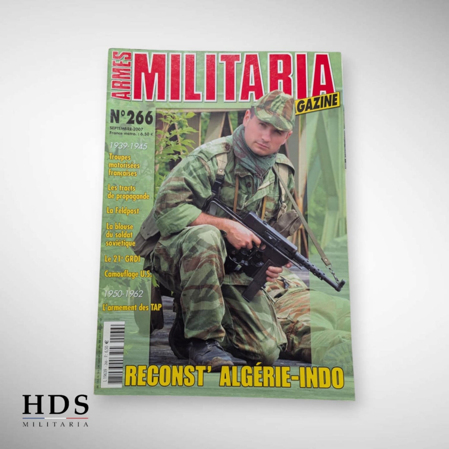 Militaria #266 Reconstit' Algérie-Indo