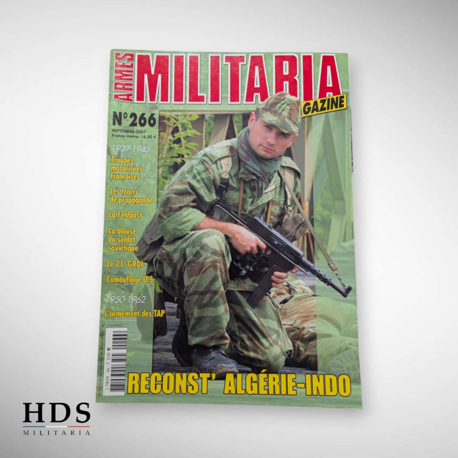 Militaria #266 Reconstit' Algérie-Indo