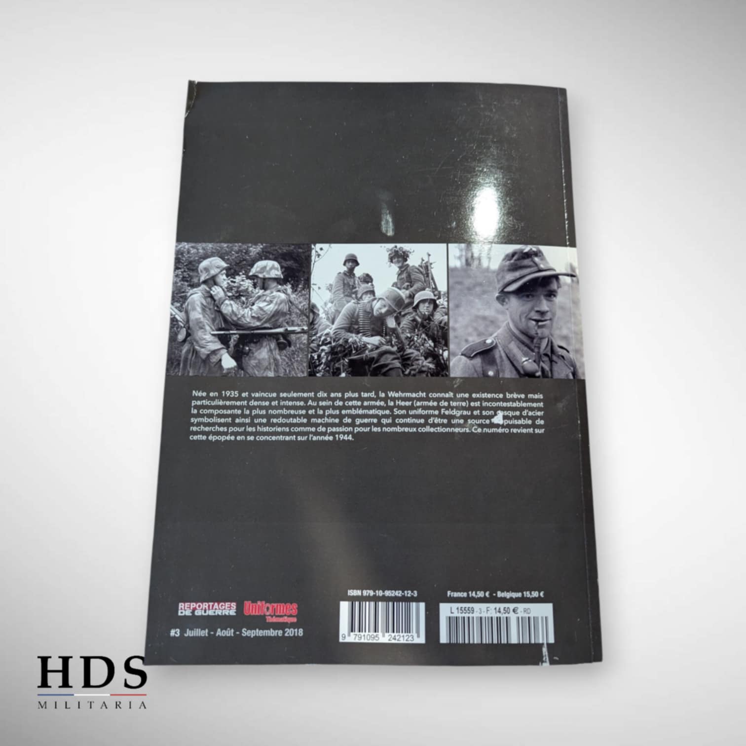 Uniformes #3 La Wehrmacht Le soldat Allemand - 1944