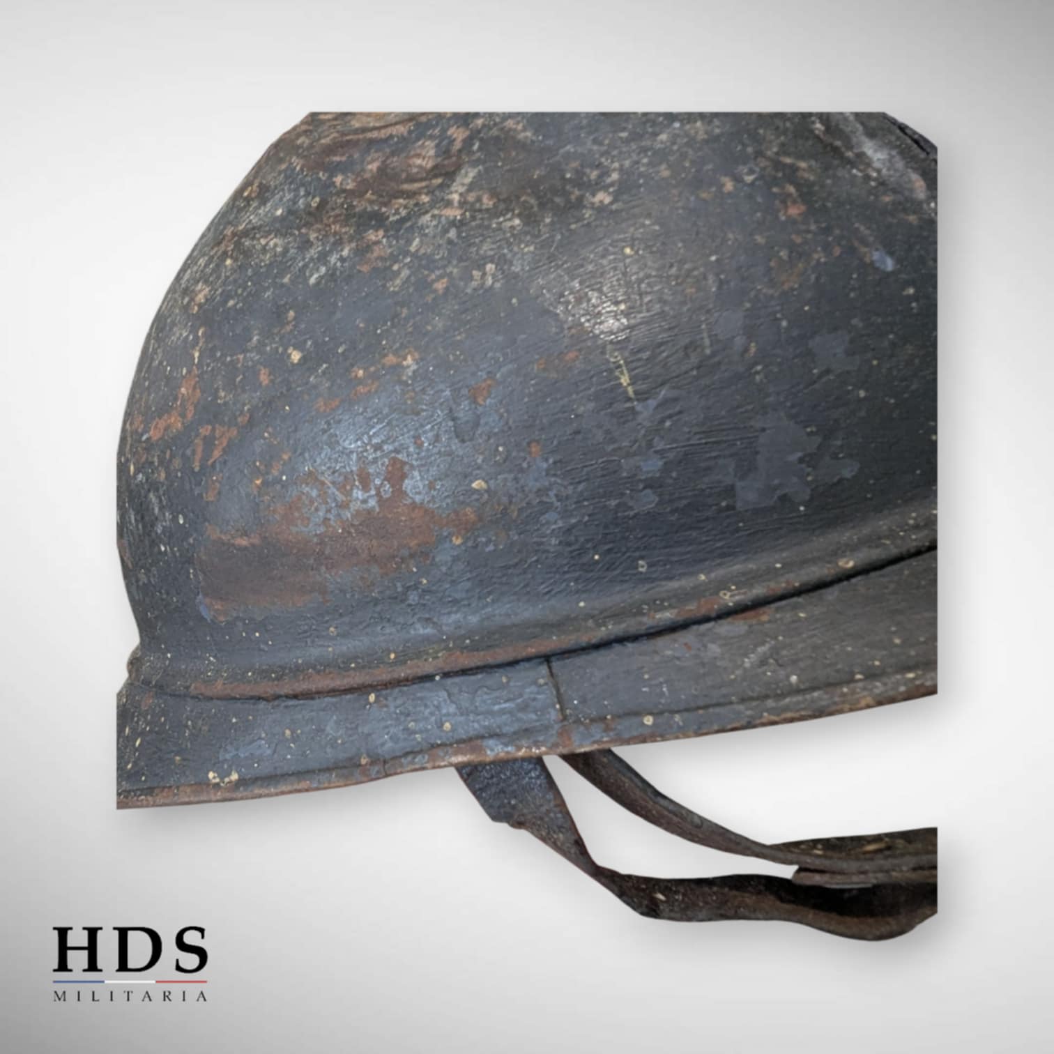 Casque Adrian m15 Artillerie Japy