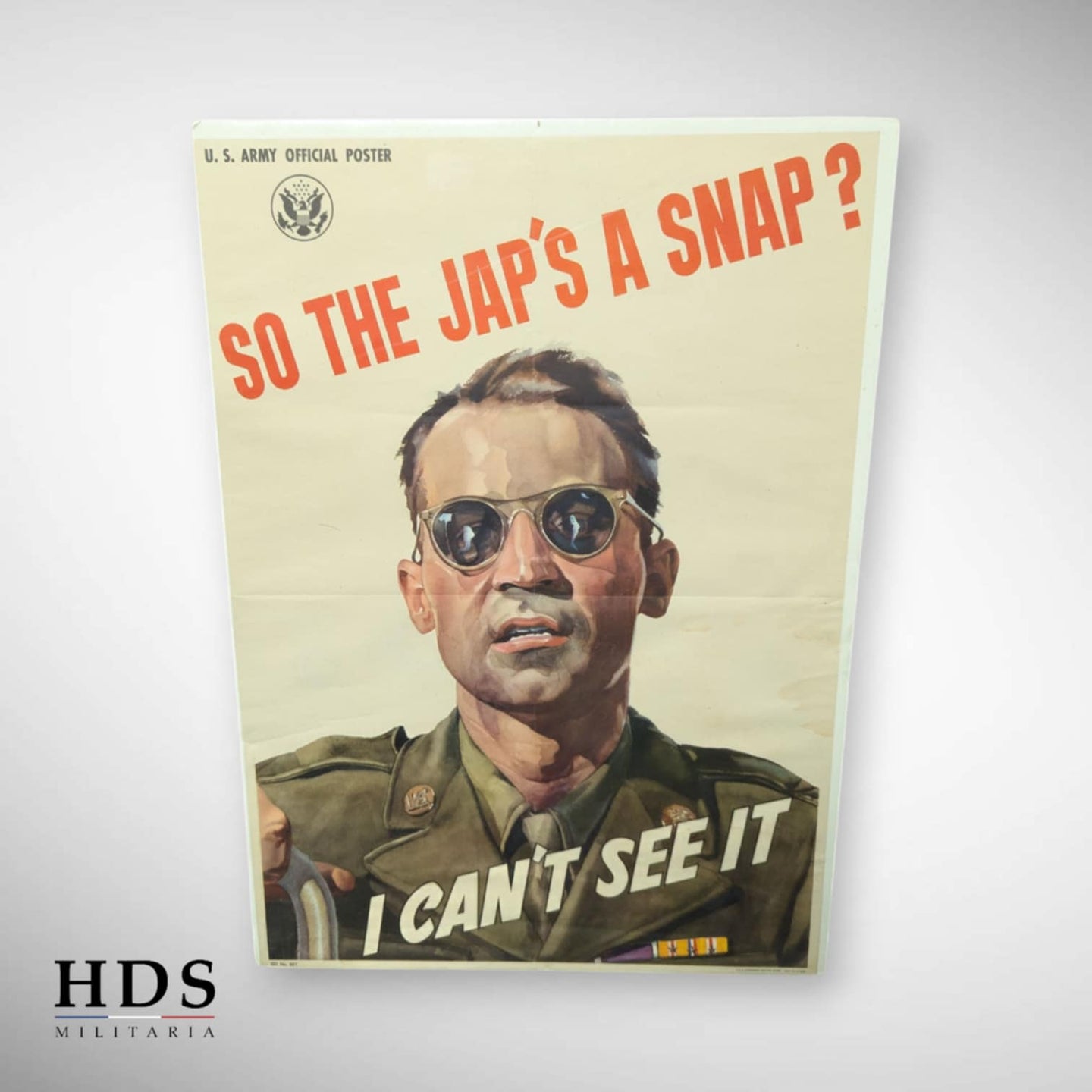 Affiche US ww2 Jap's a snap