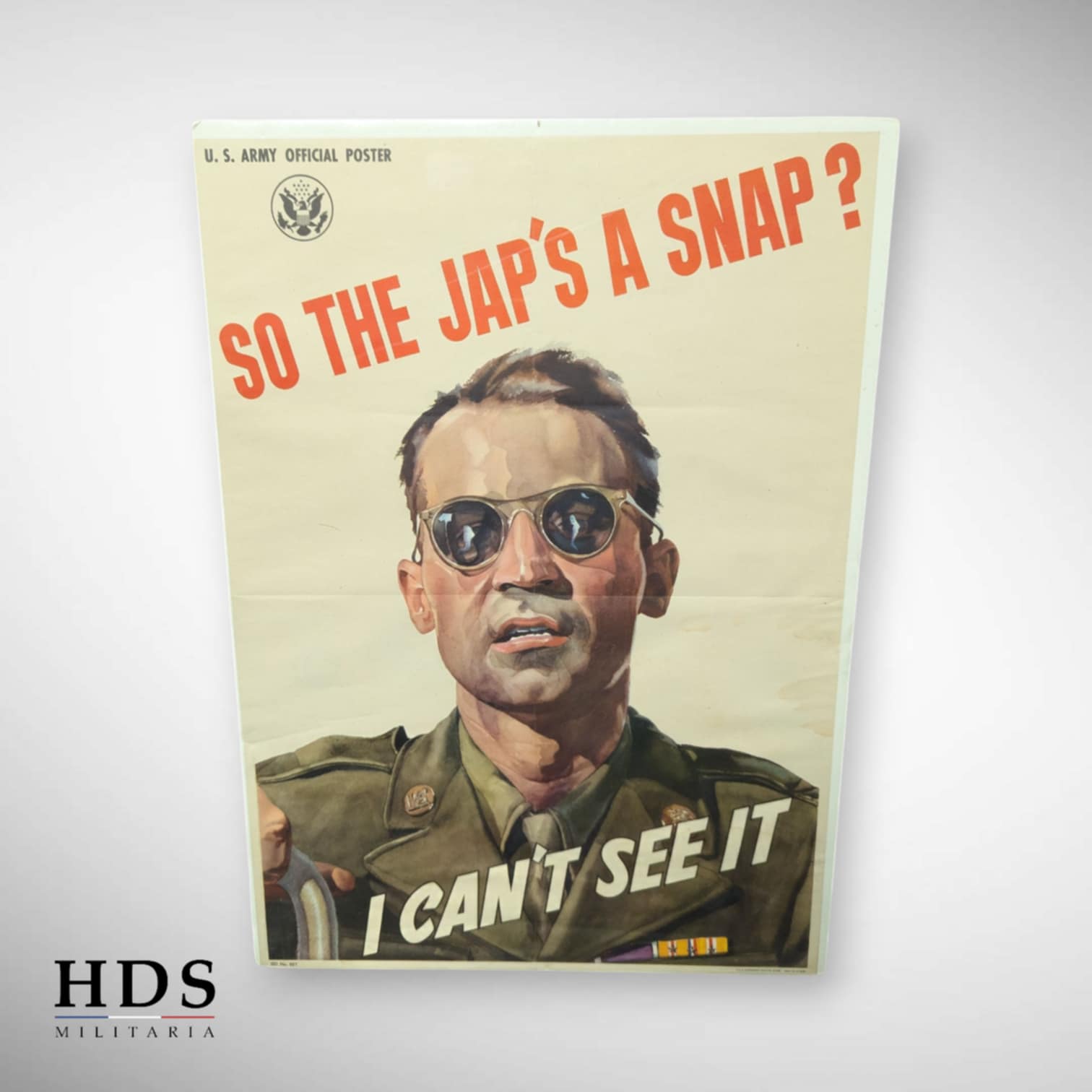 Affiche US ww2 Jap's a snap