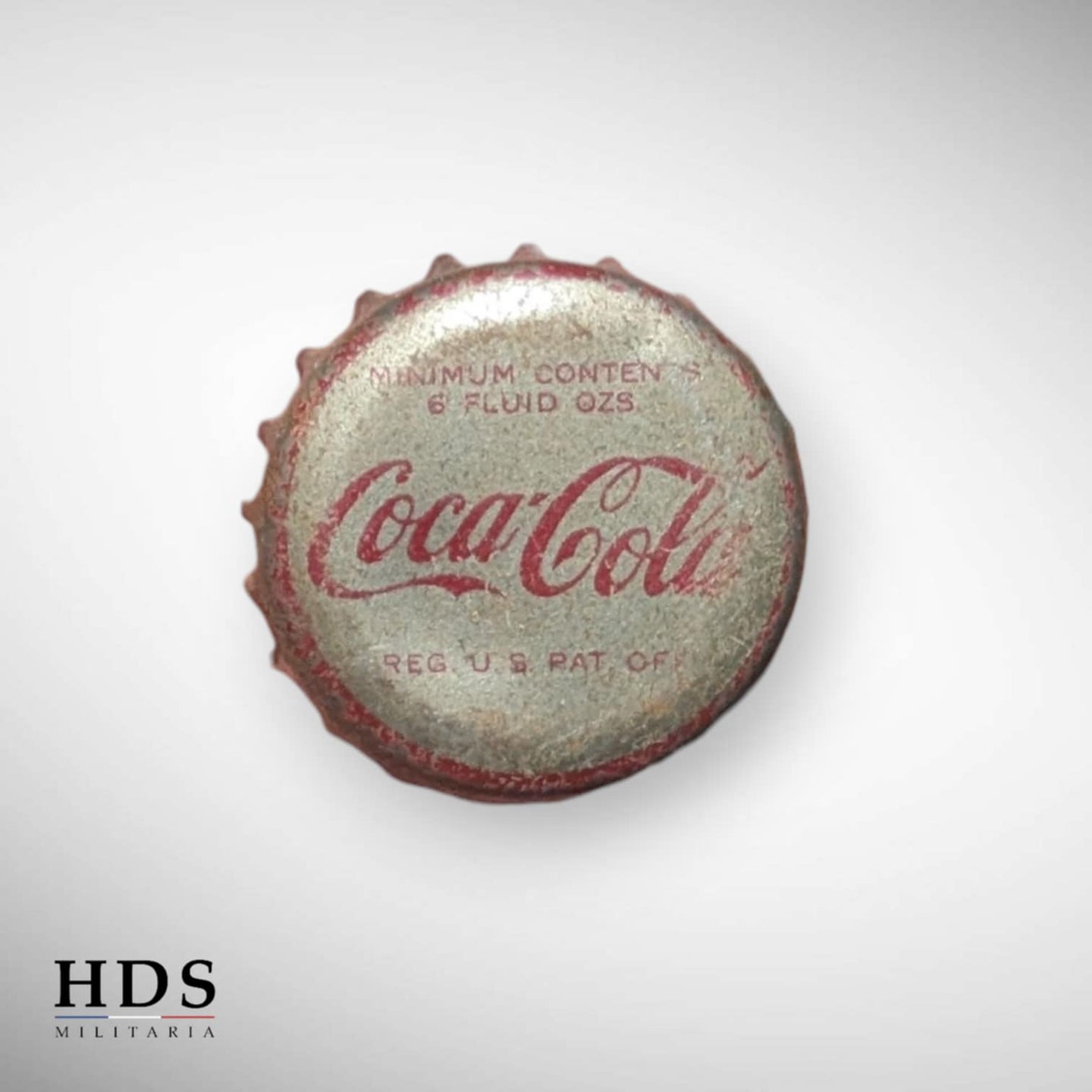 Capsule bouteille Coca Cola US ww2