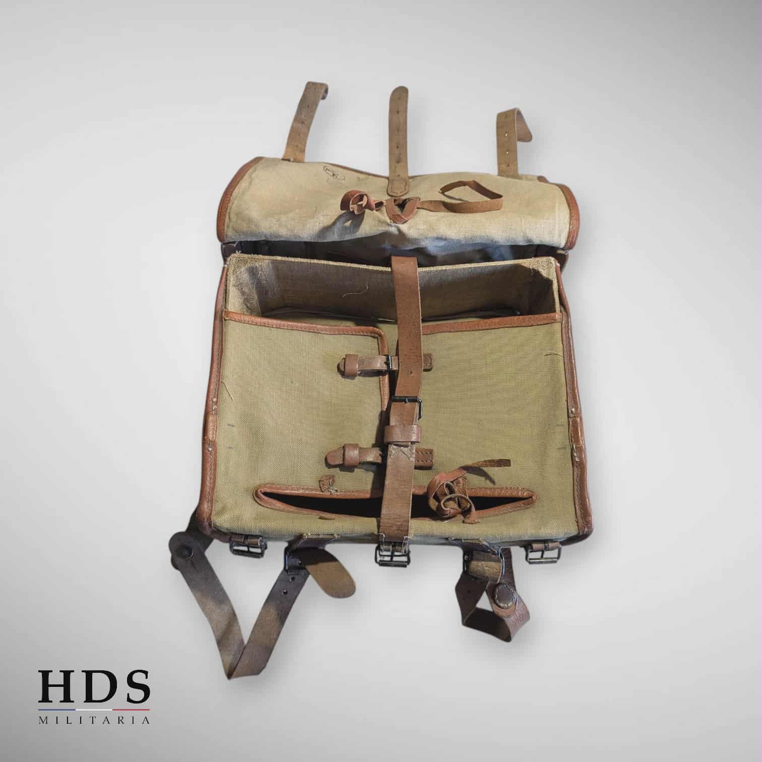Havresac as de carreaux France 40 ww2 nominatif