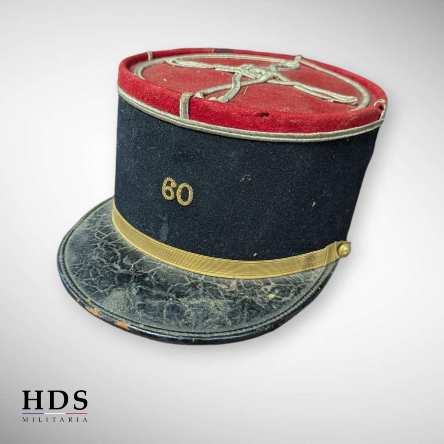 Képi Adjudant 60e Infanterie ww2