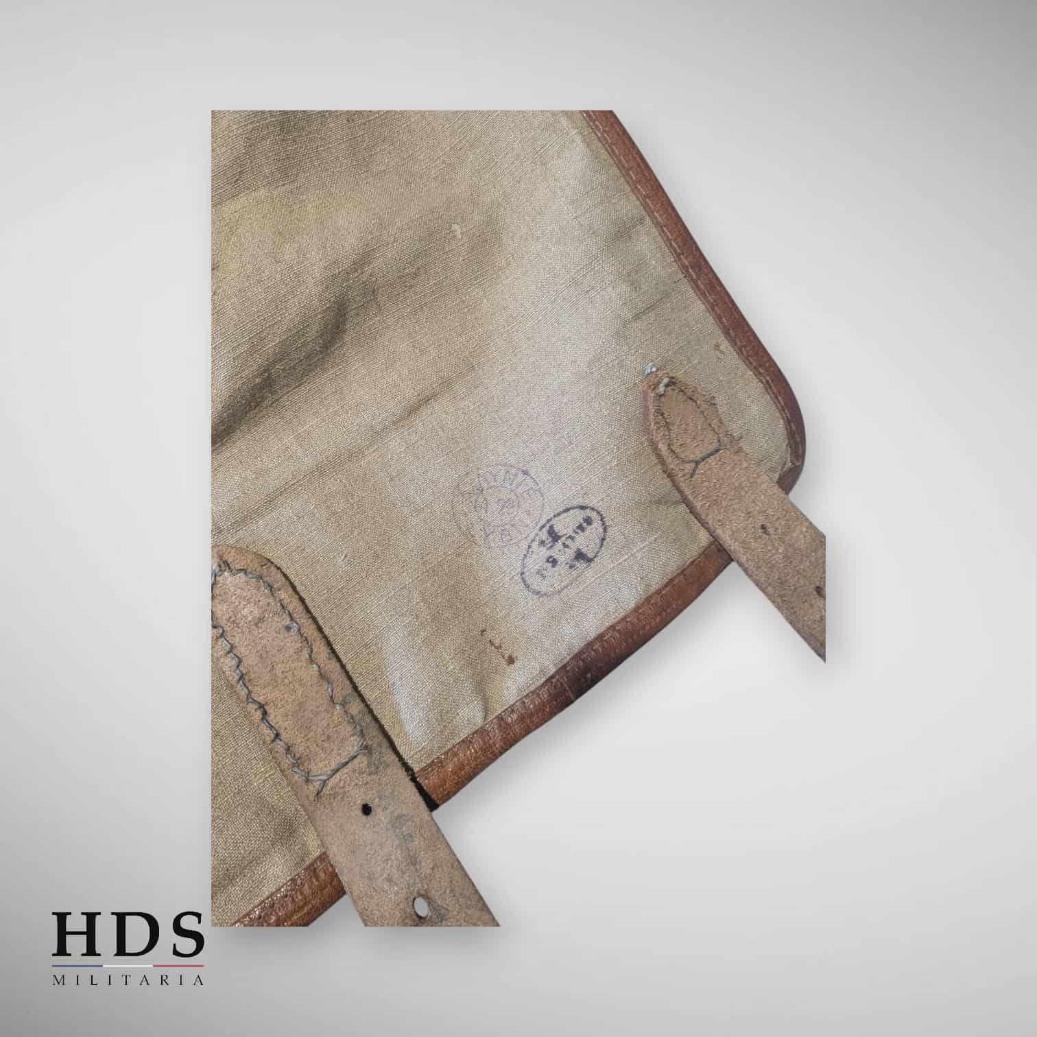 Havresac as de carreaux France 40 ww2 nominatif
