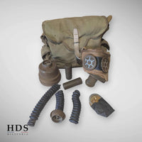 Masque à gaz Français ww2 ANP31 Artillerie