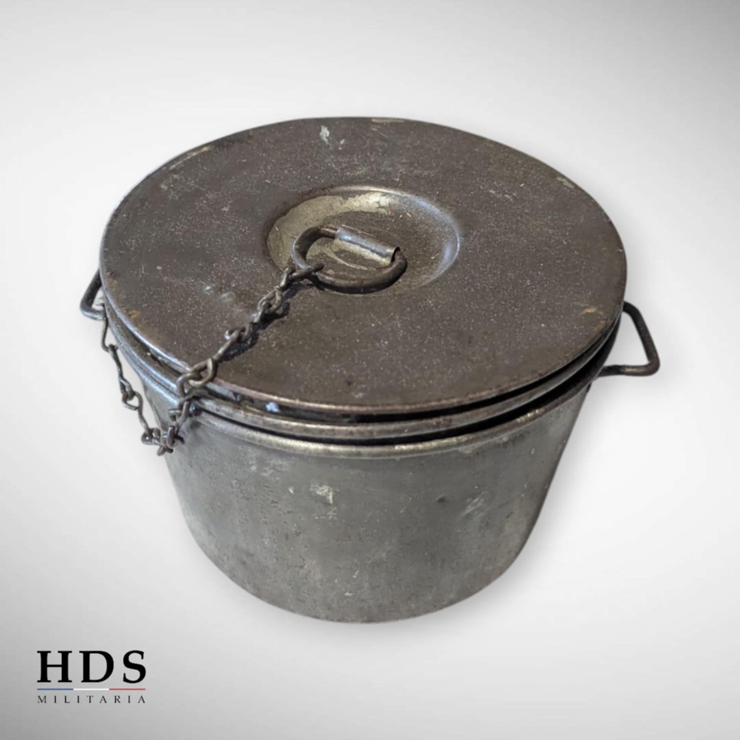 Gamelle Française ww1 m1856 avec son plat intérieur