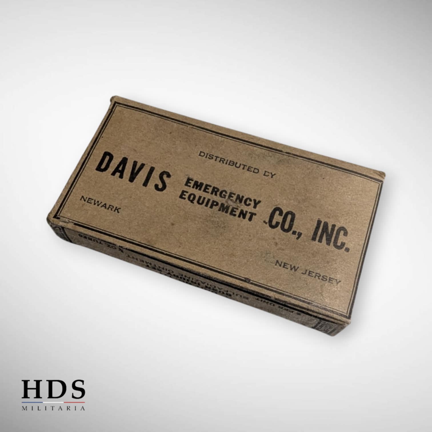 Pansement US ww2 Burn Injury Set