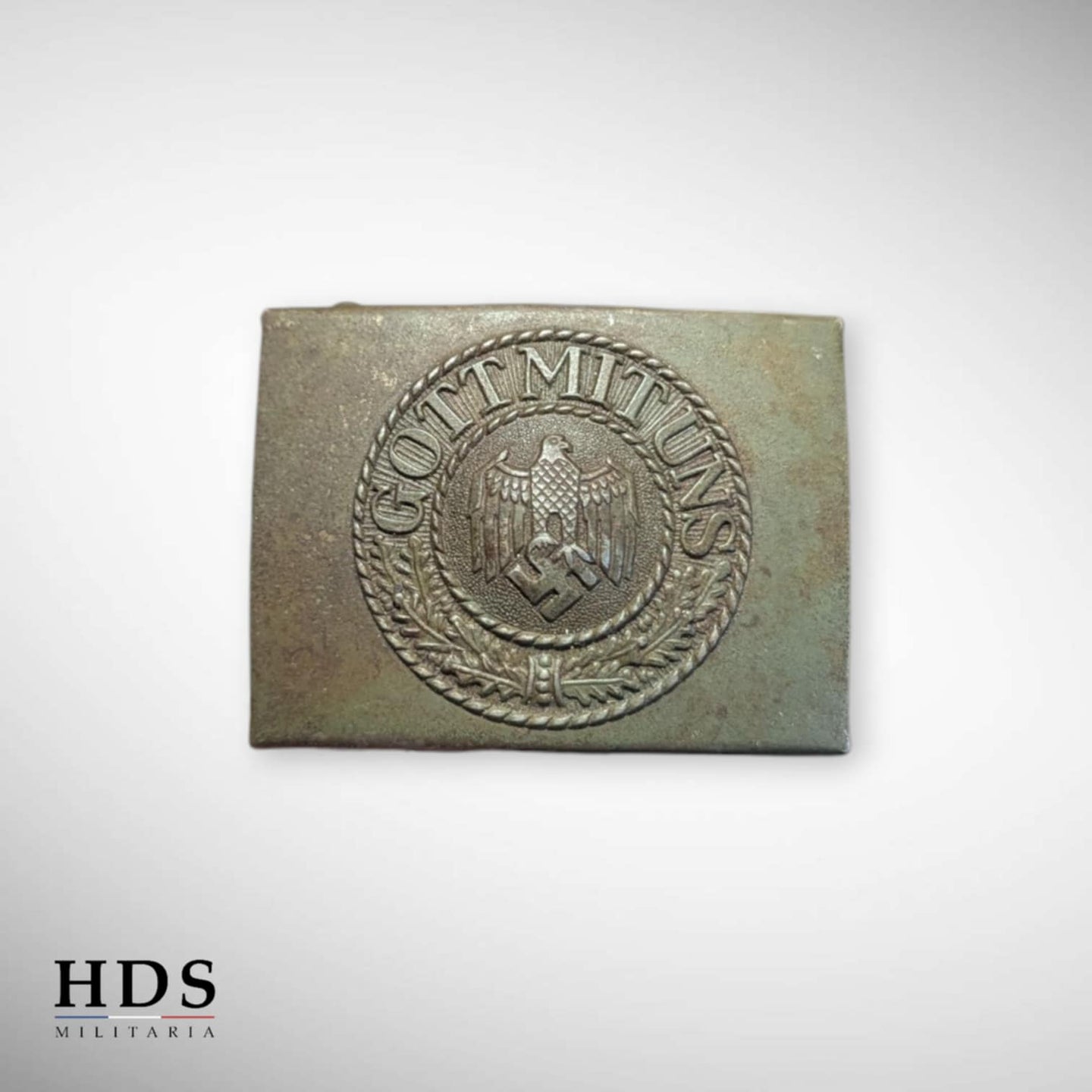 Boucle de ceinturon Allemand ww2 WH JFS