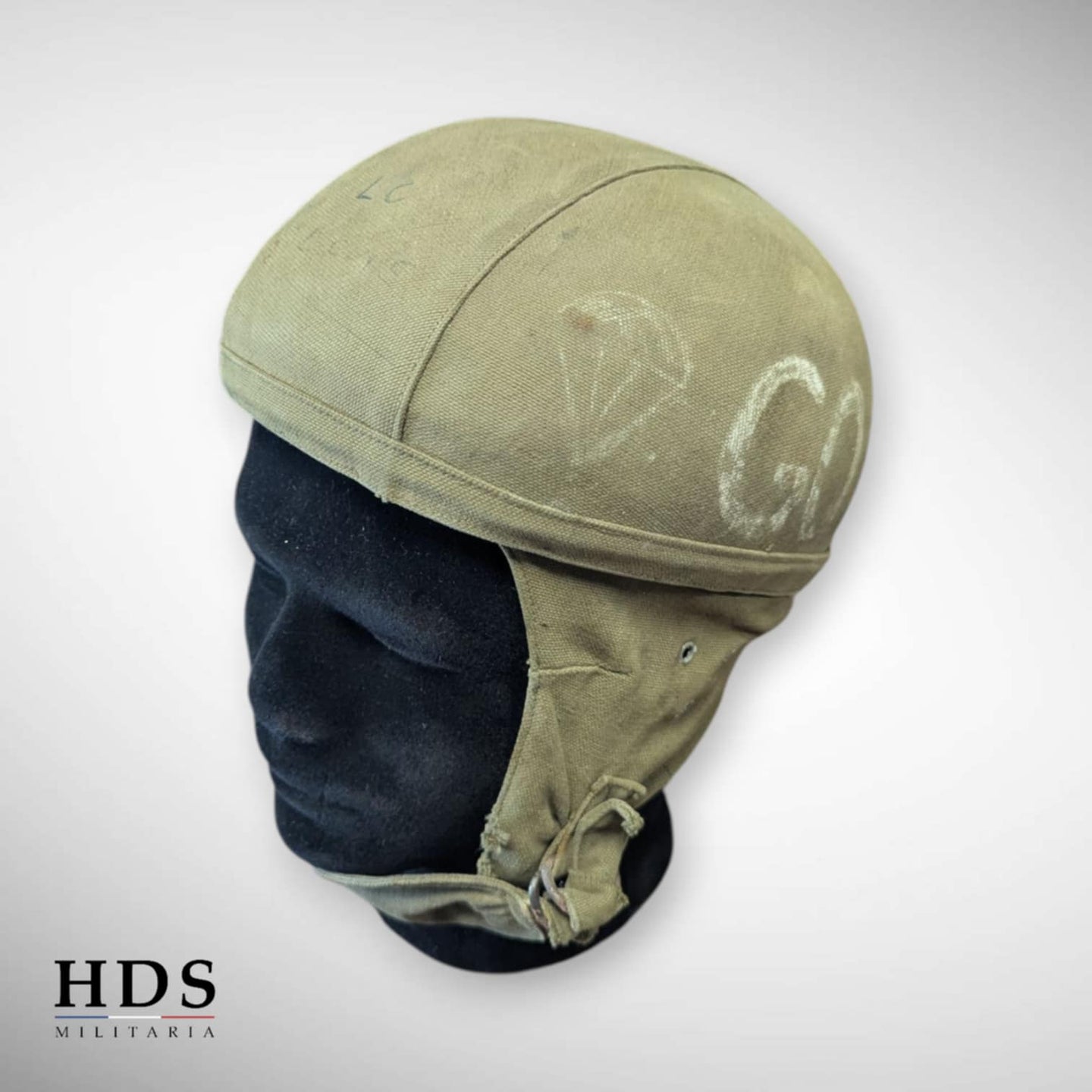 Casque Gueneau Parachutiste 1956
