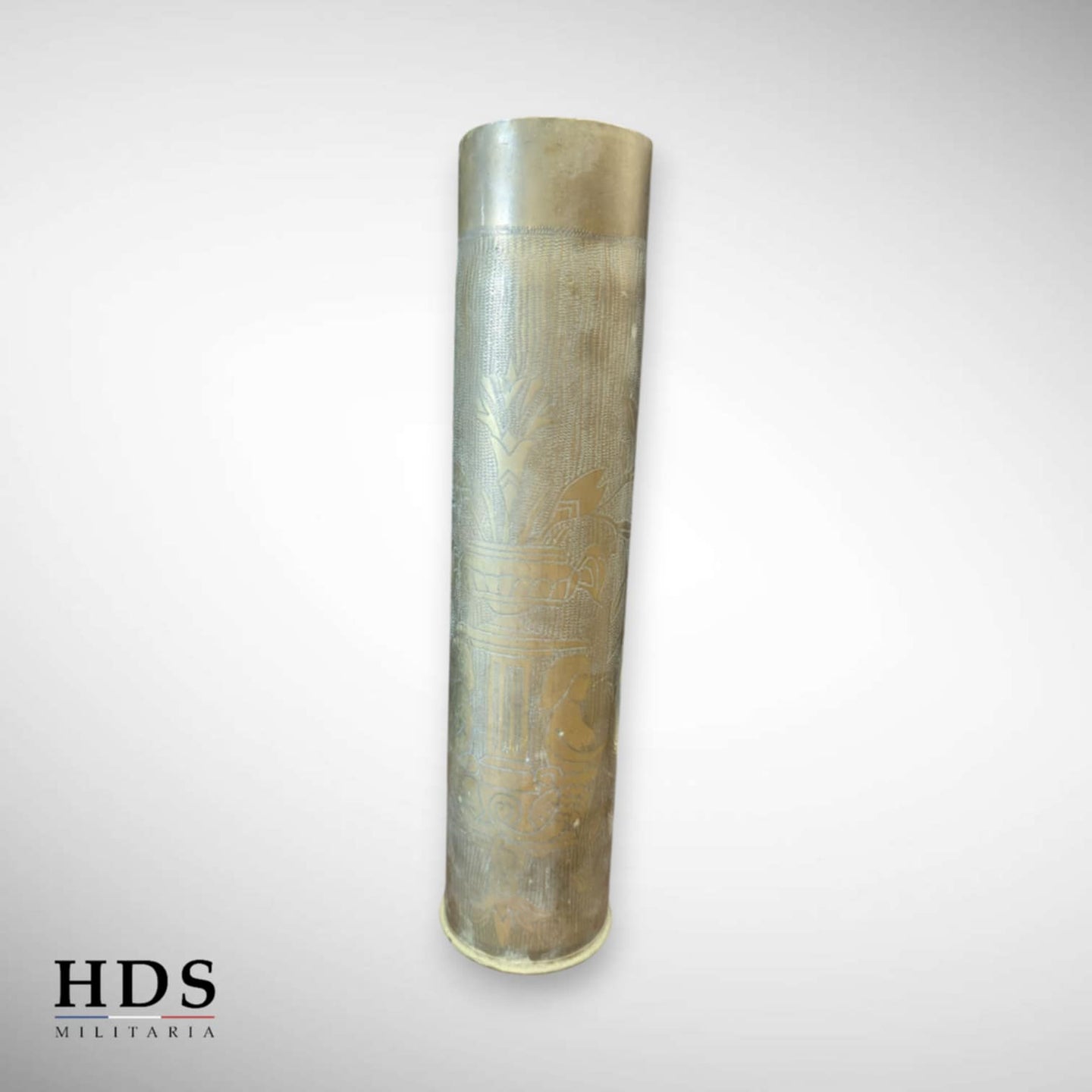 Douille 75mm artisanat de tranchée ww1