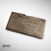 Pansement US ww2 Burn Injury Set
