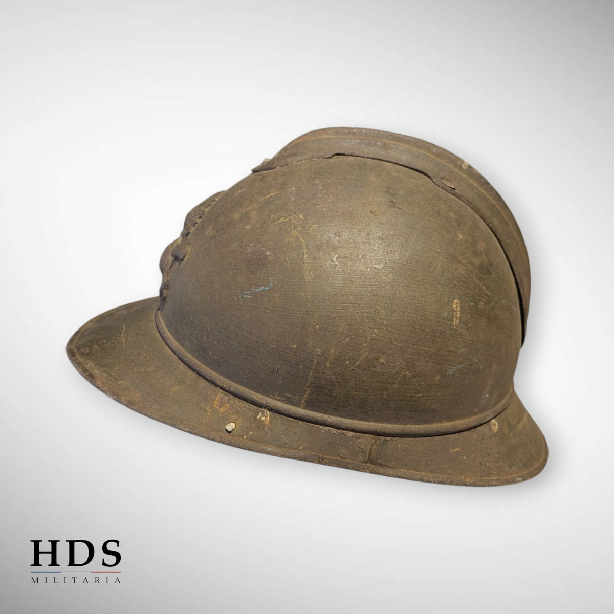 Coque casque Adrian m15 Artillerie France 40 ww2