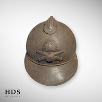Coque casque Adrian m15 Artillerie France 40 ww2