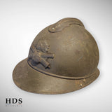 Coque casque Adrian m15 Artillerie France 40 ww2