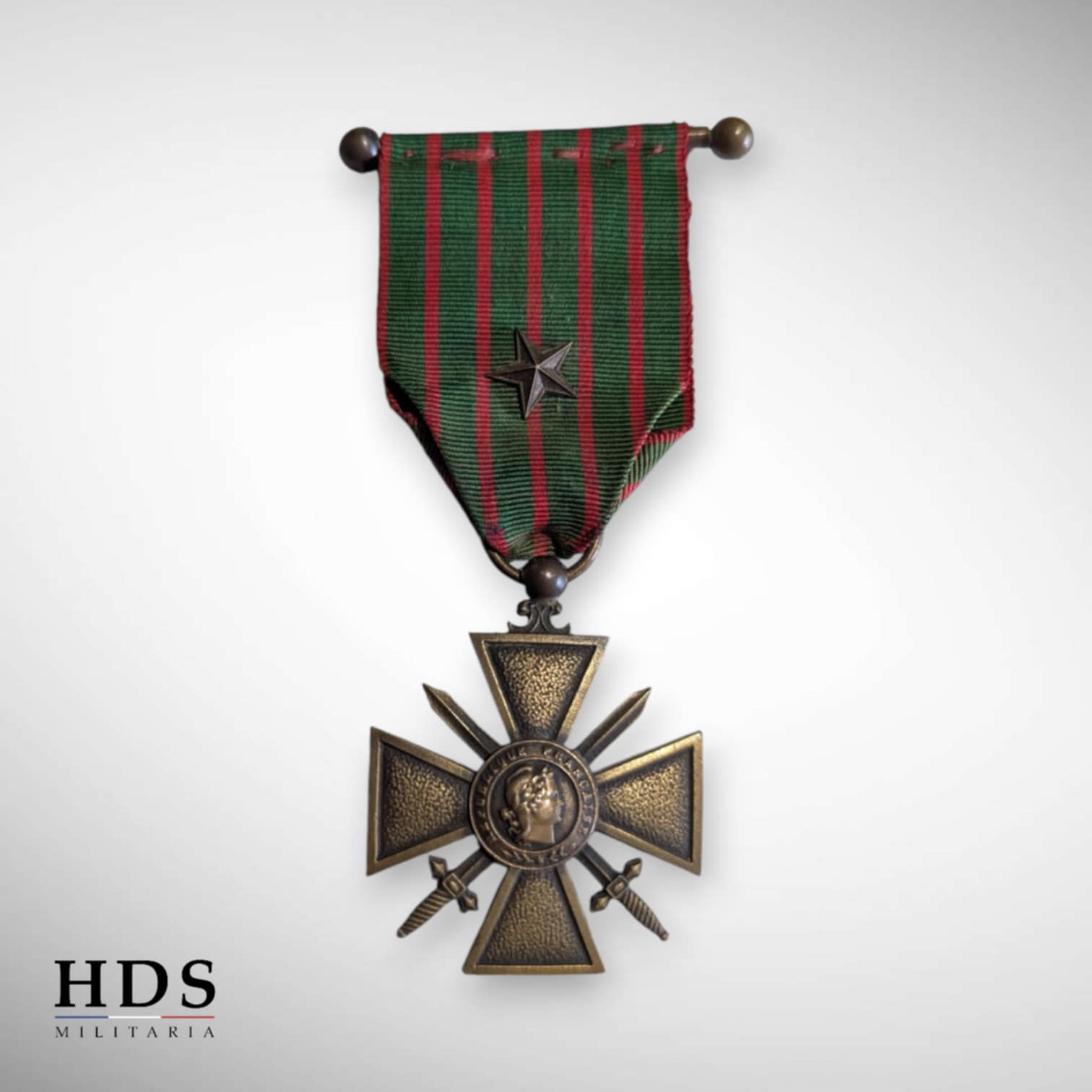 Croix de guerre 1914 - 1917 citation ww1