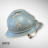 Casque Adrian m15 Infanterie ww1 nominatif