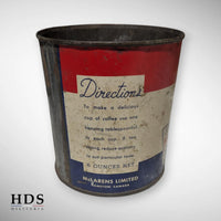 Canada Coffee Ration Box WW2 McLarens