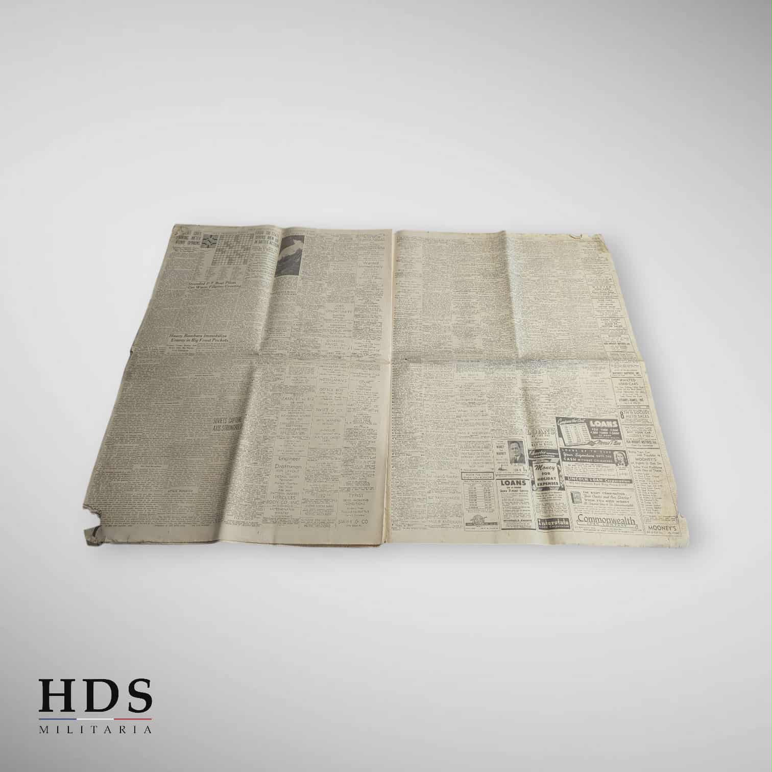Journal US ww2 Yank airmen Novembre 1944