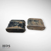 Lot boîtes pour piles / Batteries US ww2 modèle CS-39