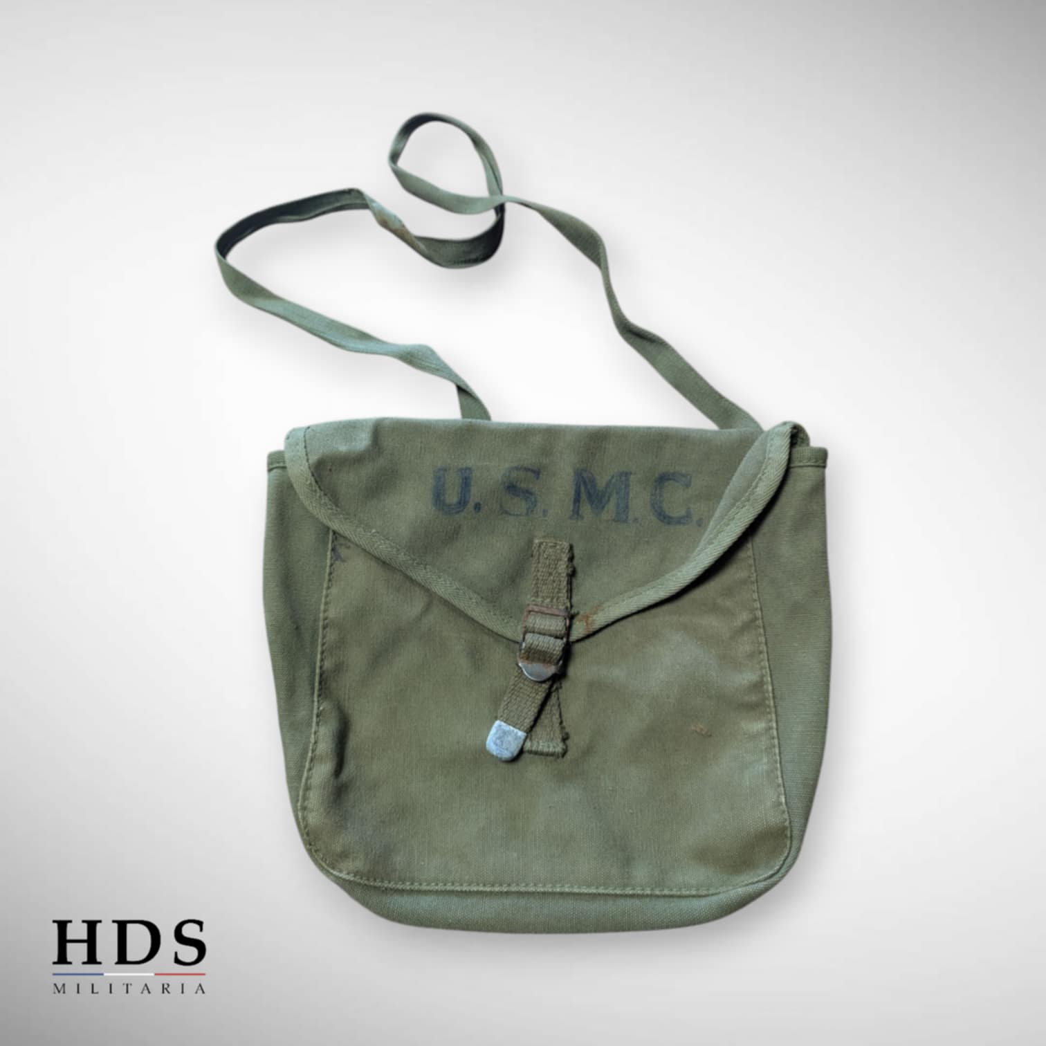 Lot gourde US ww2 + Pochette gamelle + housse nettoyage