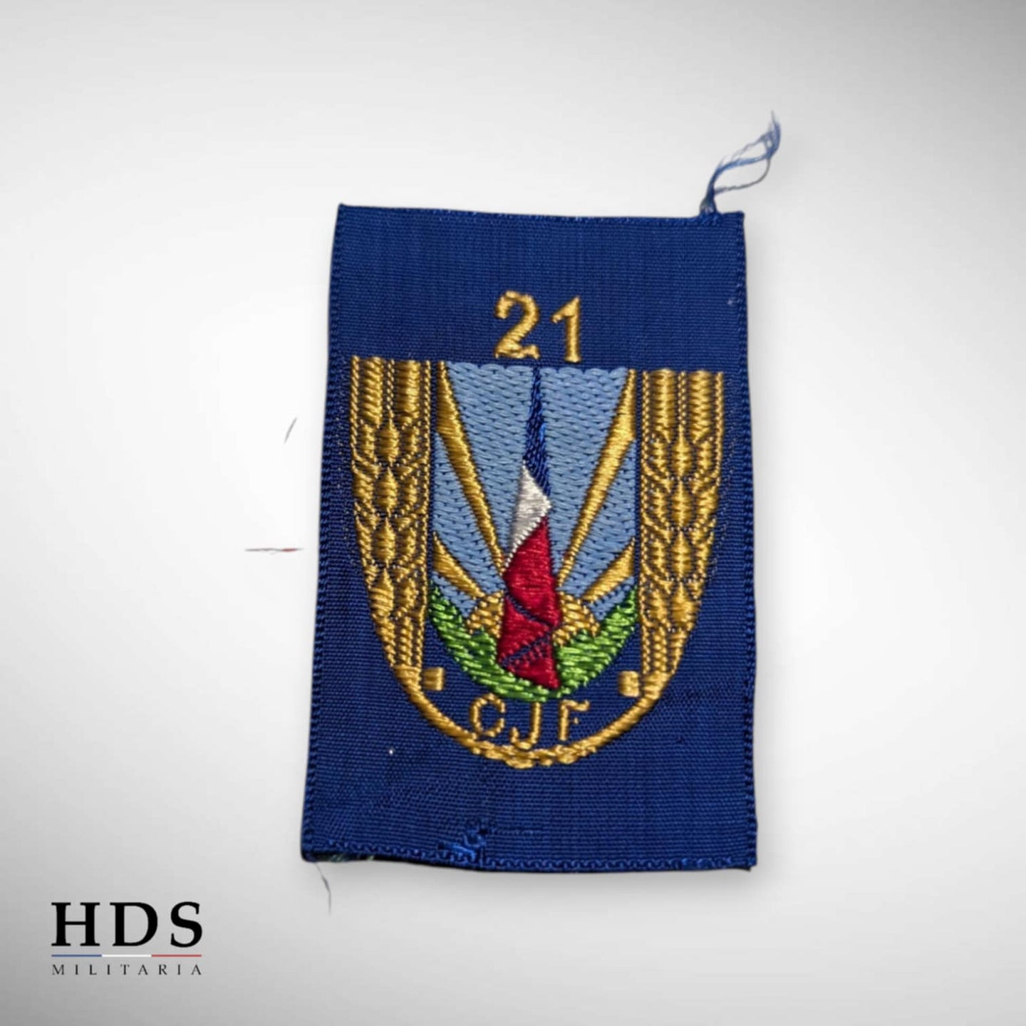 Insigne tissu CJF 21 France 40 ww2