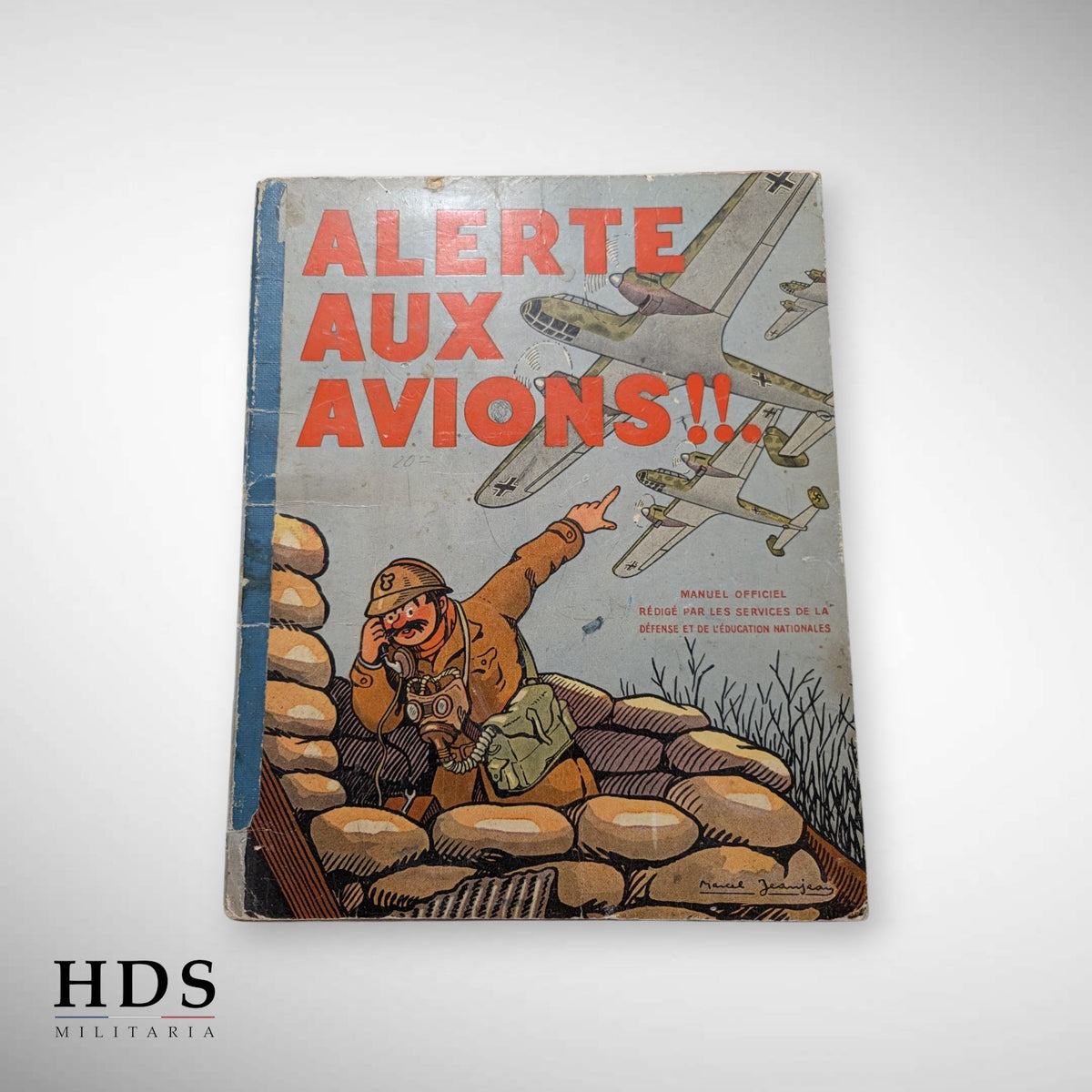 Manuel BD alerte aux avions !! Défense Passive ww2