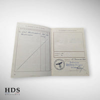 Livret de travail allemand ww2 Arbeitsbuch