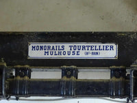Plaque émaillée Monorails Tourtellier ligne Maginot ww2