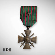 Médaille Croix de guerre 1914 - 1918 citation ww1