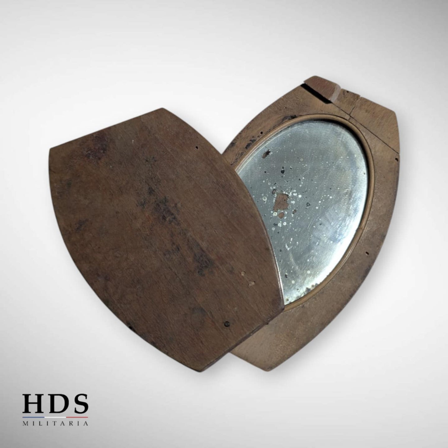 Miroir pliant soldat Français ww1